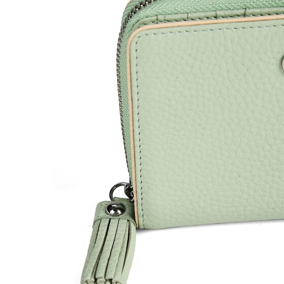 Esquire Virginia Porte-monnaie Protection RFID Cuir véritable 13 cm