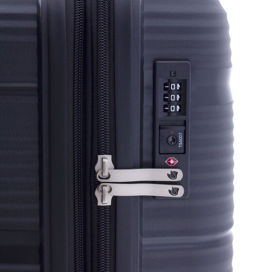 Gladiator 0800 4 roulettes Trolley 55 cm avec soufflet d'extension