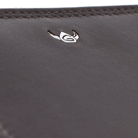 Golden Head Polo Porte-monnaie Protection RFID Cuir véritable 10 cm