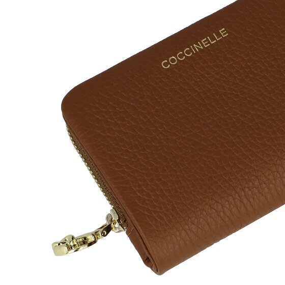 Coccinelle C-Me Softy Porte-monnaie Cuir véritable 12 cm