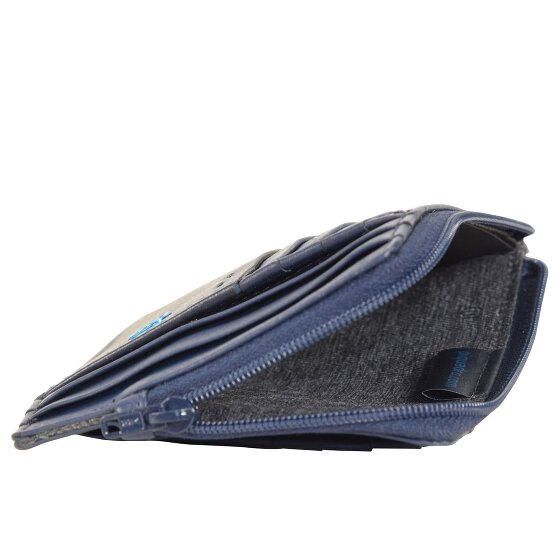 Piquadro Porte-cartes de crédit Pulse en cuir 12,5 cm