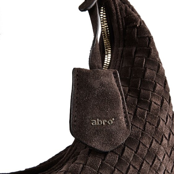 abro Nana Sac à bandoulière Cuir véritable 37 cm