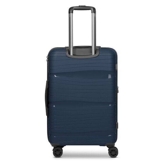 d&n Travel Line 4300-Plus 4 roulettes Trolley M 65 cm avec soufflet d'extension