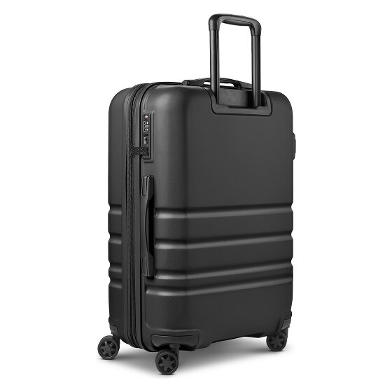 Redolz Pro ABS Medium+ 4 roues Valise cabine 65 cm avec soufflet d'extension