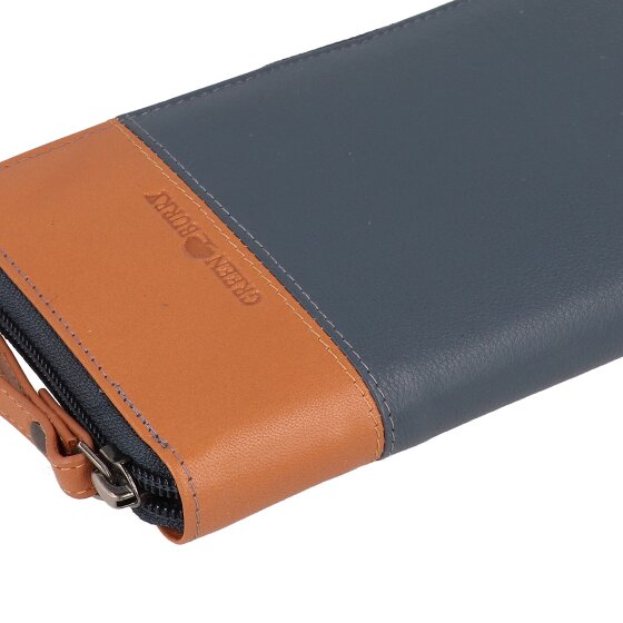 Greenburry Nappa Porte-monnaie Protection RFID Cuir 19.5 cm