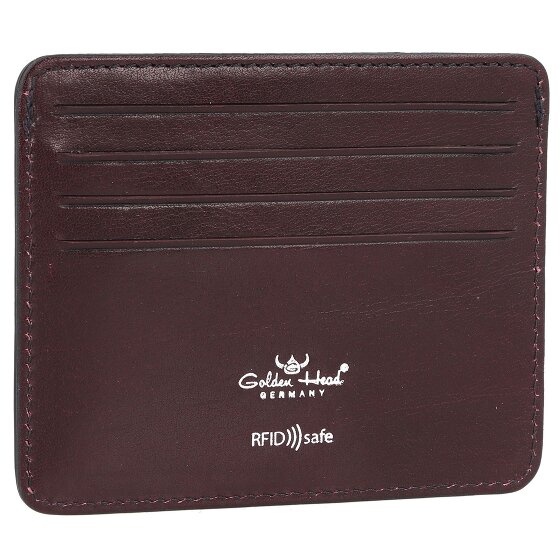 Golden Head Colorado Étui pour cartes de crédit Protection RFID Cuir 10 cm