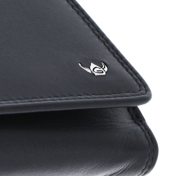Golden Head Polo Porte-monnaie Protection RFID Cuir véritable 14 cm