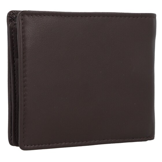 mano Don Leonardo Porte-monnaie RFID en cuir 11,5 cm