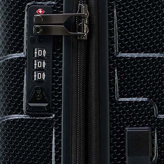 Echolac Exo 4 roulettes Set de valises 3 pièces avec soufflet d'extension