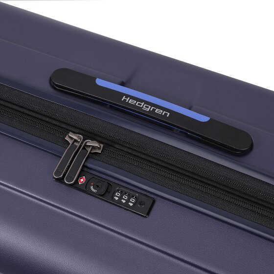 Hedgren Comby Grip M Exp 4 roulettes Trolley M 65 cm avec soufflet d'extension