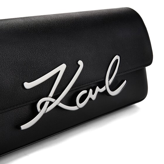 Karl Lagerfeld Signature 2.0 Sac à bandoulière Cuir véritable 28.5 cm