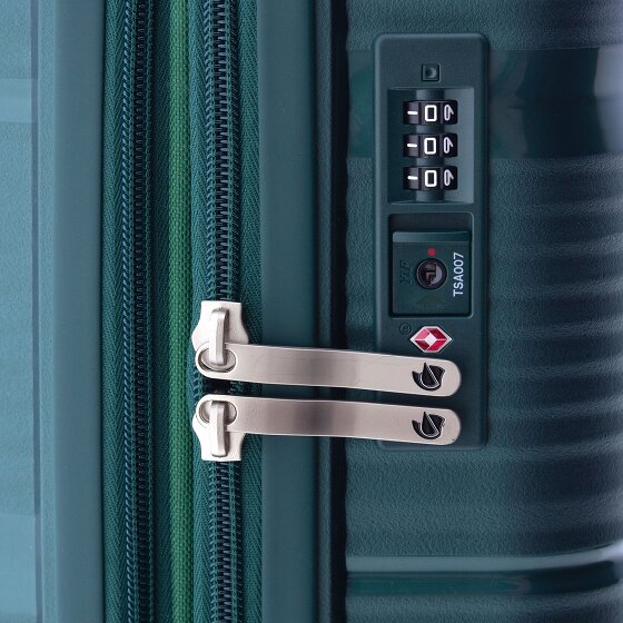 Gladiator 0800 4 roulettes Trolley de cabine 55 cm avec soufflet d'extension