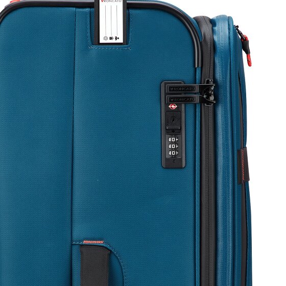 Roncato Norway 4 roues Valise cabine 64 cm avec soufflet d'extension