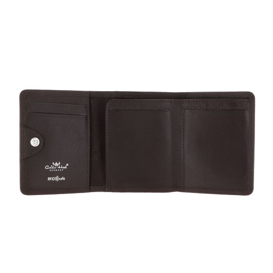 Golden Head Polo Porte-monnaie Protection RFID Cuir véritable 10 cm