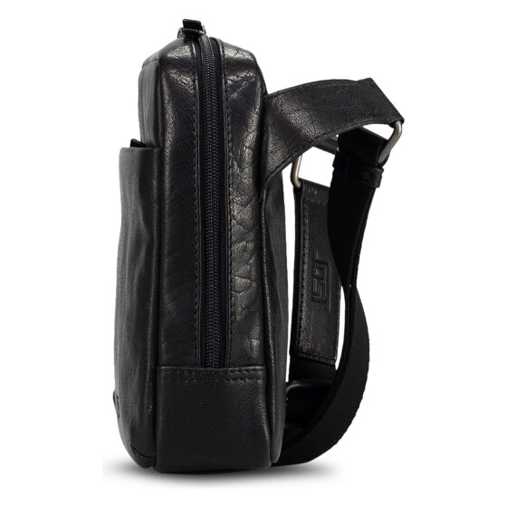 Jost Glasgow Sac à bandoulière XS Protection RFID Cuir véritable 20 cm