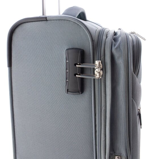 Gladiator 2000 4 roulettes Trolley de cabine 55 cm avec soufflet d'extension