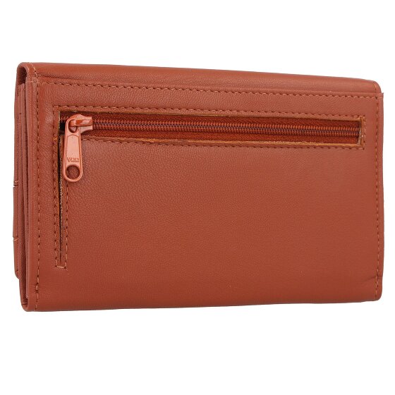 mano Don Leonardo Porte-monnaie RFID cuir 16 cm