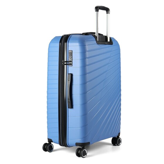 Benzi 5808 4 roulettes Trolley 74 cm avec soufflet d'extension