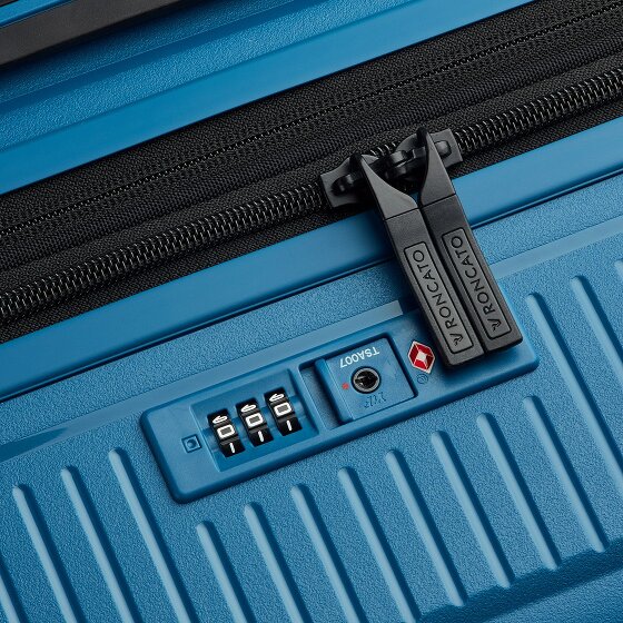 Roncato Arcade 4 roulettes Trolley de cabine 55 cm avec soufflet d'extension