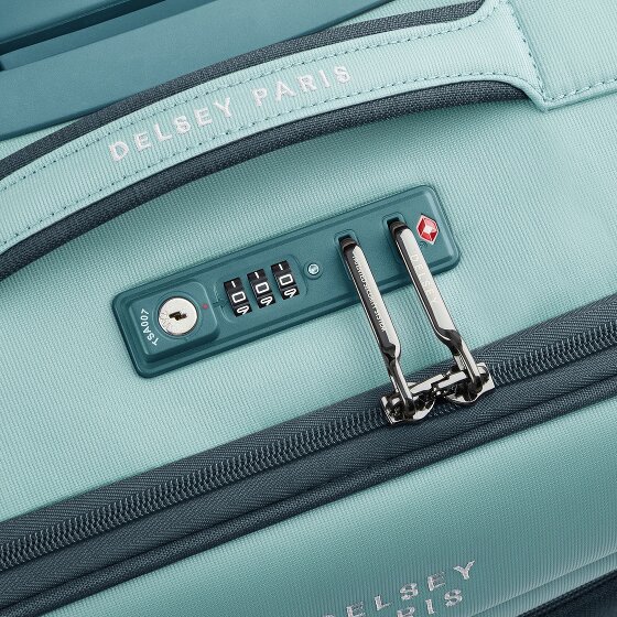 Delsey Paris Brochant 3 2 roulettes Trolley d'affaires 39 cm Compartiment pour ordinateur portable