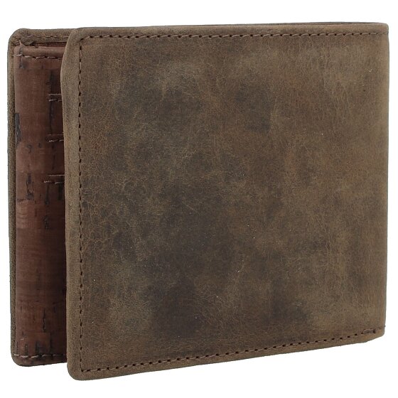 Greenland Nature Porte-monnaie RFID en cuir 11,5 cm