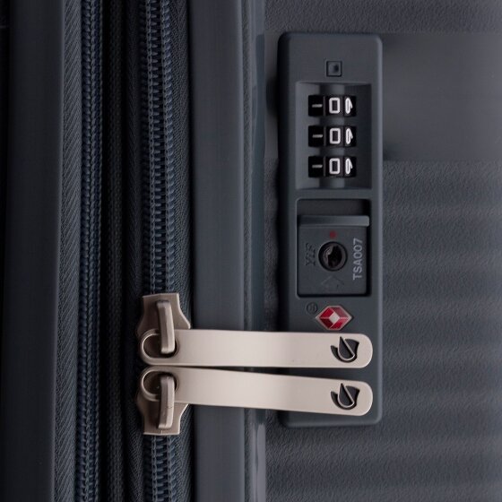 Gladiator 0800 4 roulettes Trolley de cabine 55 cm avec soufflet d'extension