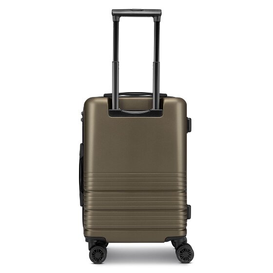 camel active Hanoi 4 roulettes Trolley de cabine S 55 cm avec soufflet d'extension