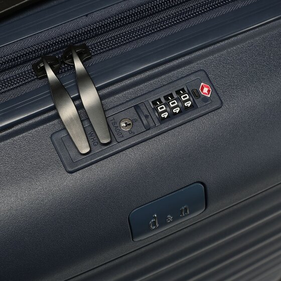 d&n Travel Line 4700 4 roulettes Trolley de cabine 55 cm avec soufflet d'extension