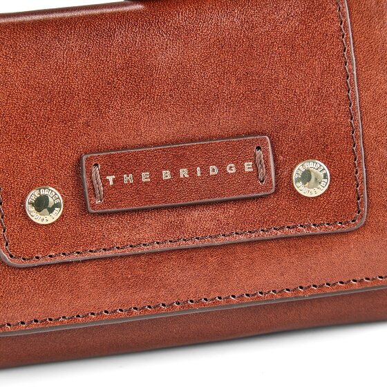 The Bridge Cecilia Porte-monnaie Protection RFID Cuir véritable 12 cm