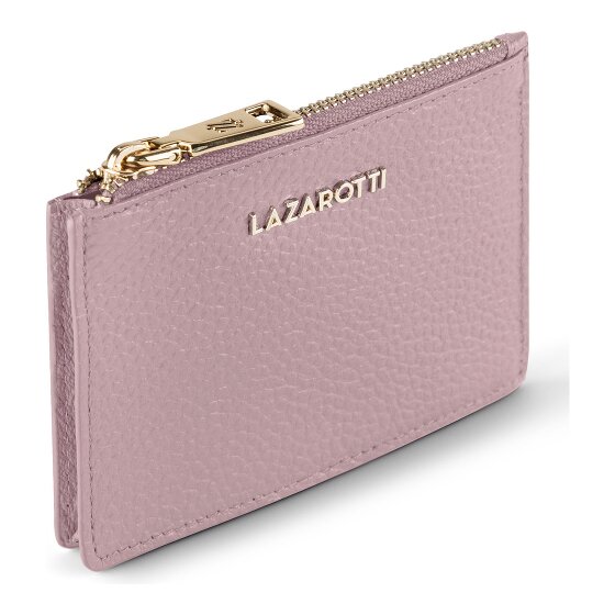 Lazarotti Étui à clés et porte-cartes en cuir de Bologne, protection RFID, 11,5