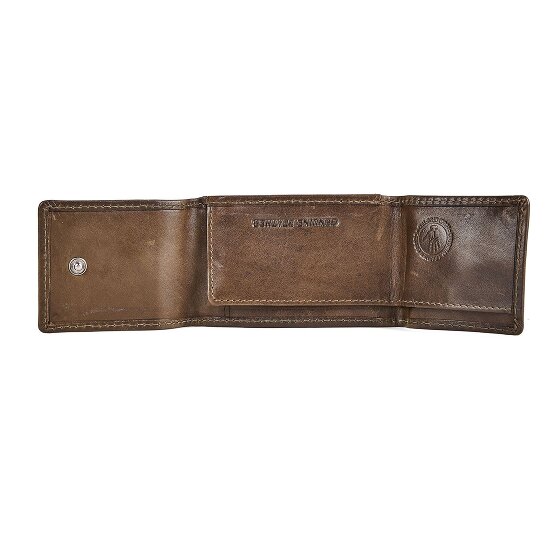 Greenburry Newport Porte-monnaie Protection RFID Cuir véritable 8.5 cm