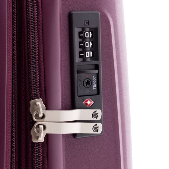 Gladiator 5000 4 roulettes Trolley de cabine 55 cm avec soufflet d'extension