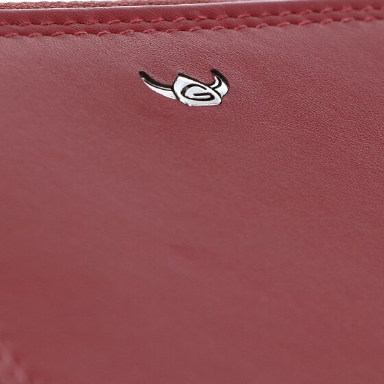 Golden Head Polo Porte-monnaie Protection RFID Cuir véritable 10 cm