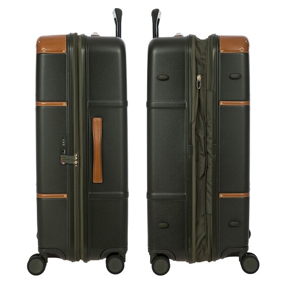 Bric's Bellagio 4 roulettes Trolley 76 cm avec soufflet d'extension