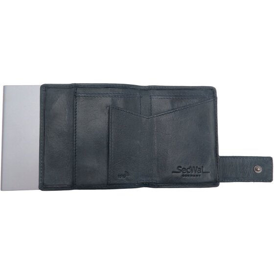 SecWal SecWal 2 porte-cartes de crédit Porte-monnaie RFID Cuir 9 cm