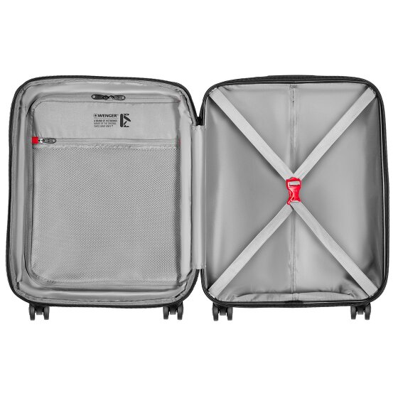Wenger Prymo 4 roulettes Trolley de cabine 55 cm avec soufflet d'extension
