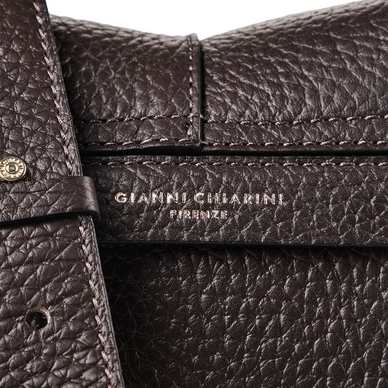Gianni Chiarini Helena Round Sac à bandoulière Cuir véritable 26 cm