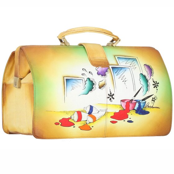 Greenland Nature Art+Craft Mallette de médecin en cuir 37 cm