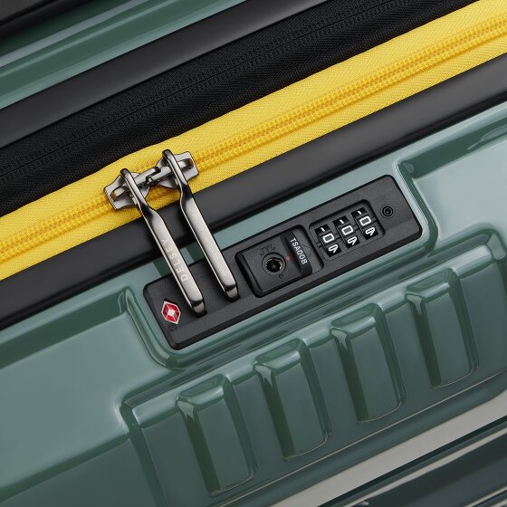 Delsey Paris Rempart 2.0 4 roulettes Trolley de cabine 55 cm avec soufflet d'extension