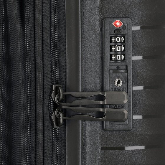 d&n Travel Line 4500 4 roulettes Trolley de cabine S 55 cm avec soufflet d'extension