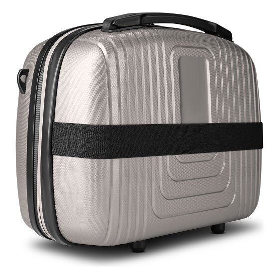 Redolz Essentials 14 Set de valises à 4 roulettes + Beautycase 4 pcs. avec soufflet extensible