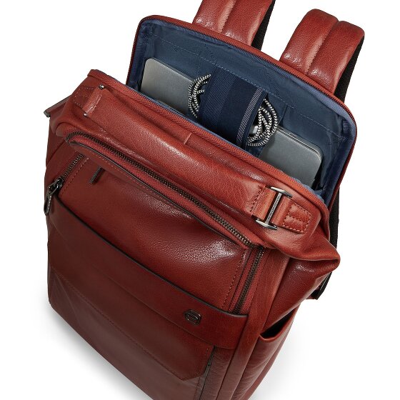 Piquadro Solm Daypack Cuir 39 cm Compartiment pour ordinateur portable