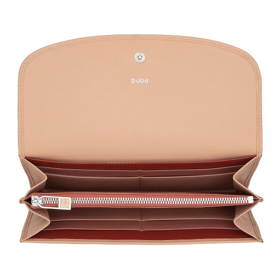 DuDu Gandia Porte-monnaie Protection RFID Cuir véritable 19 cm