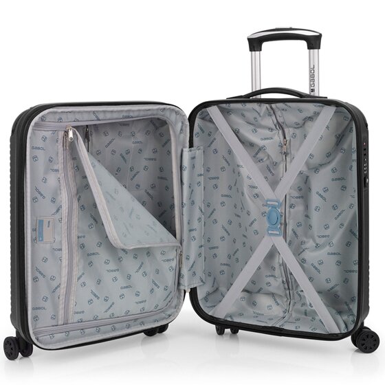 Gabol Balance XP 4 roulettes Trolley de cabine S 55 cm avec soufflet d'extension