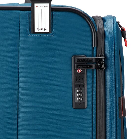 Roncato Norway 4 roues Valise cabine 77 cm avec soufflet d'extension