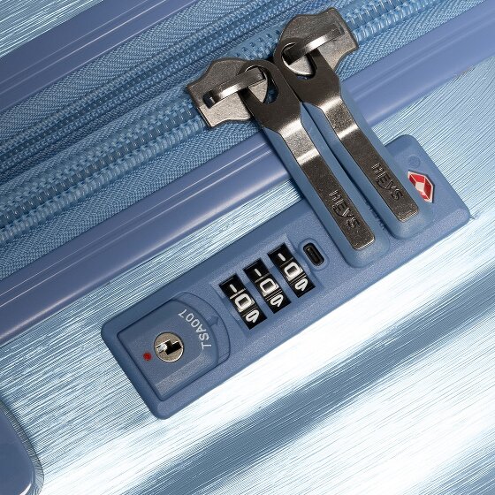 Heys Alumix 4 roulettes Trolley M 66 cm avec soufflet d'extension