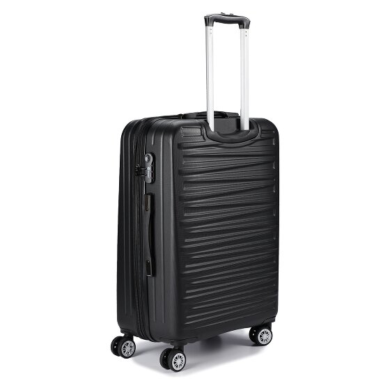 Benzi 5493 4 roulettes Set de valises 3 pièces avec soufflet d'extension