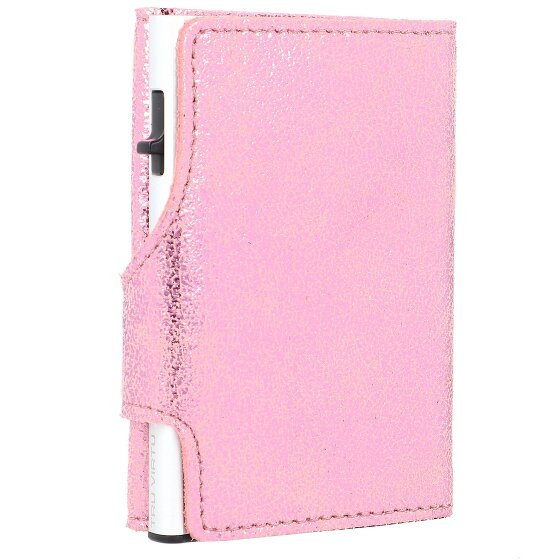 Tru Virtu Click & Slide Porte-cartes de crédit RFID en cuir 6,5 cm