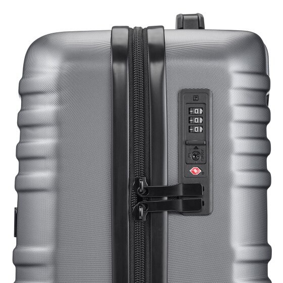 Pack Easy Mena 4 roulettes Trolley 64 cm avec soufflet d'extension