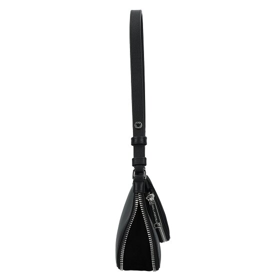 Karl Lagerfeld Hardware Mini sac à bandoulière Cuir 18 cm avec soufflet d'extension